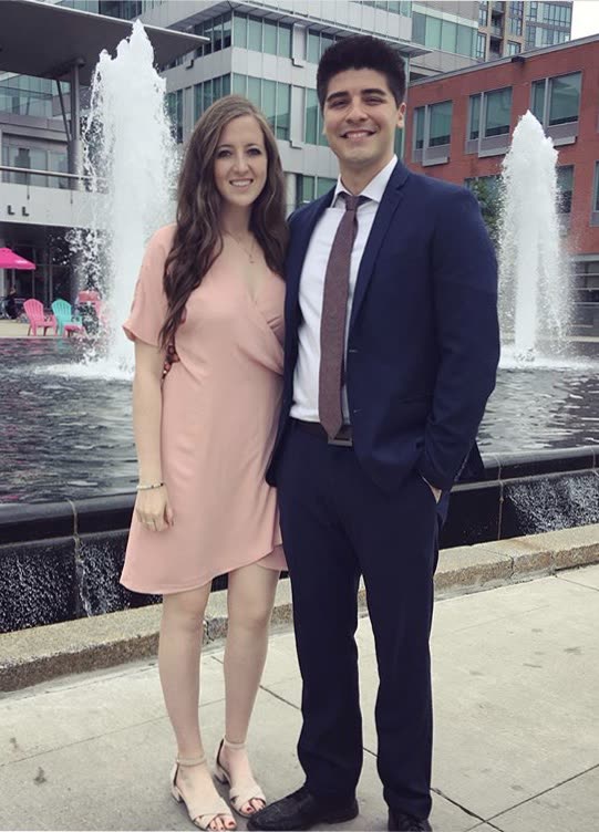 Dressed up by the City Hall fountains, October 2017